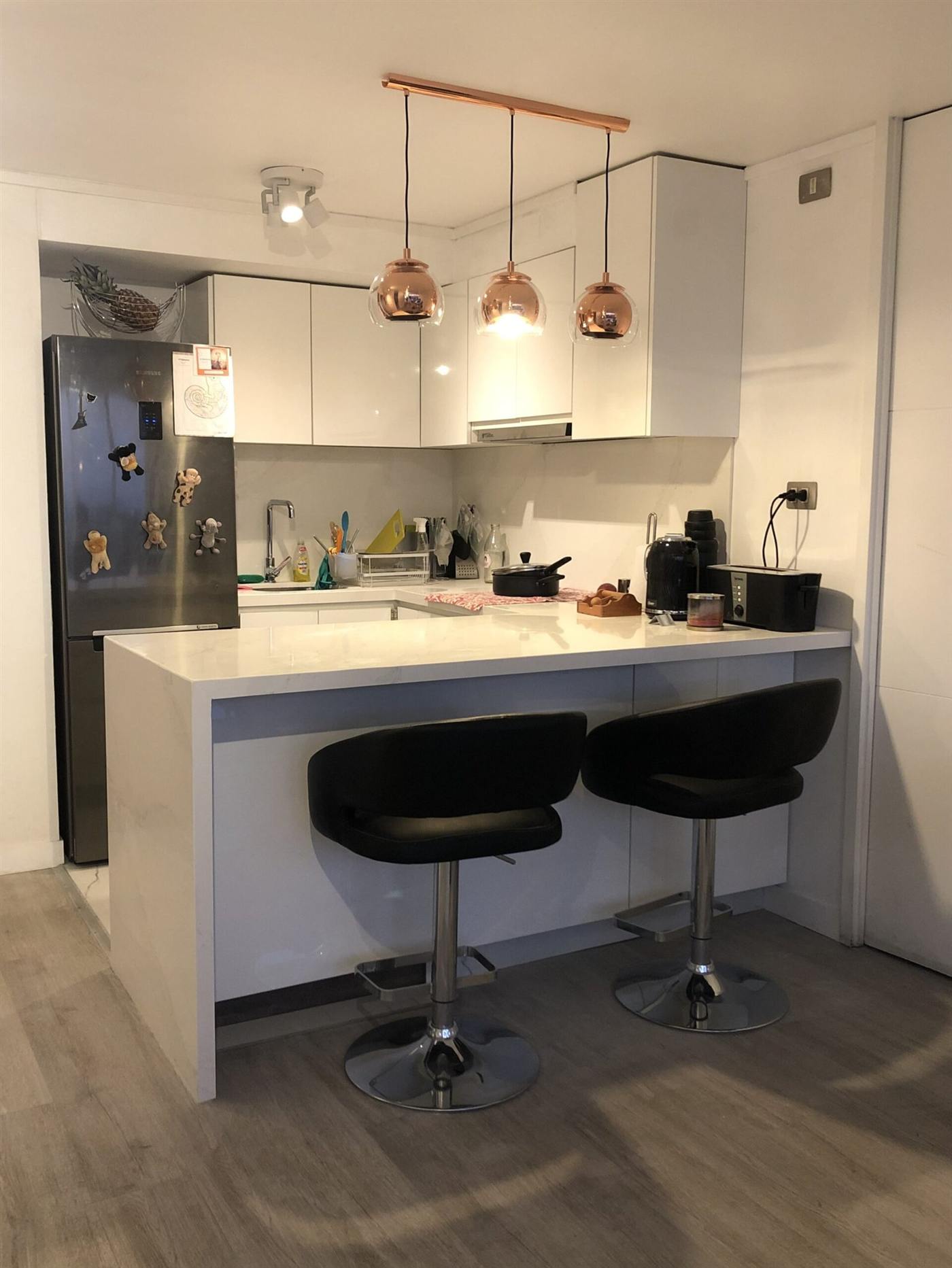 Remodelación de cocina, proyecto Las Verbenas